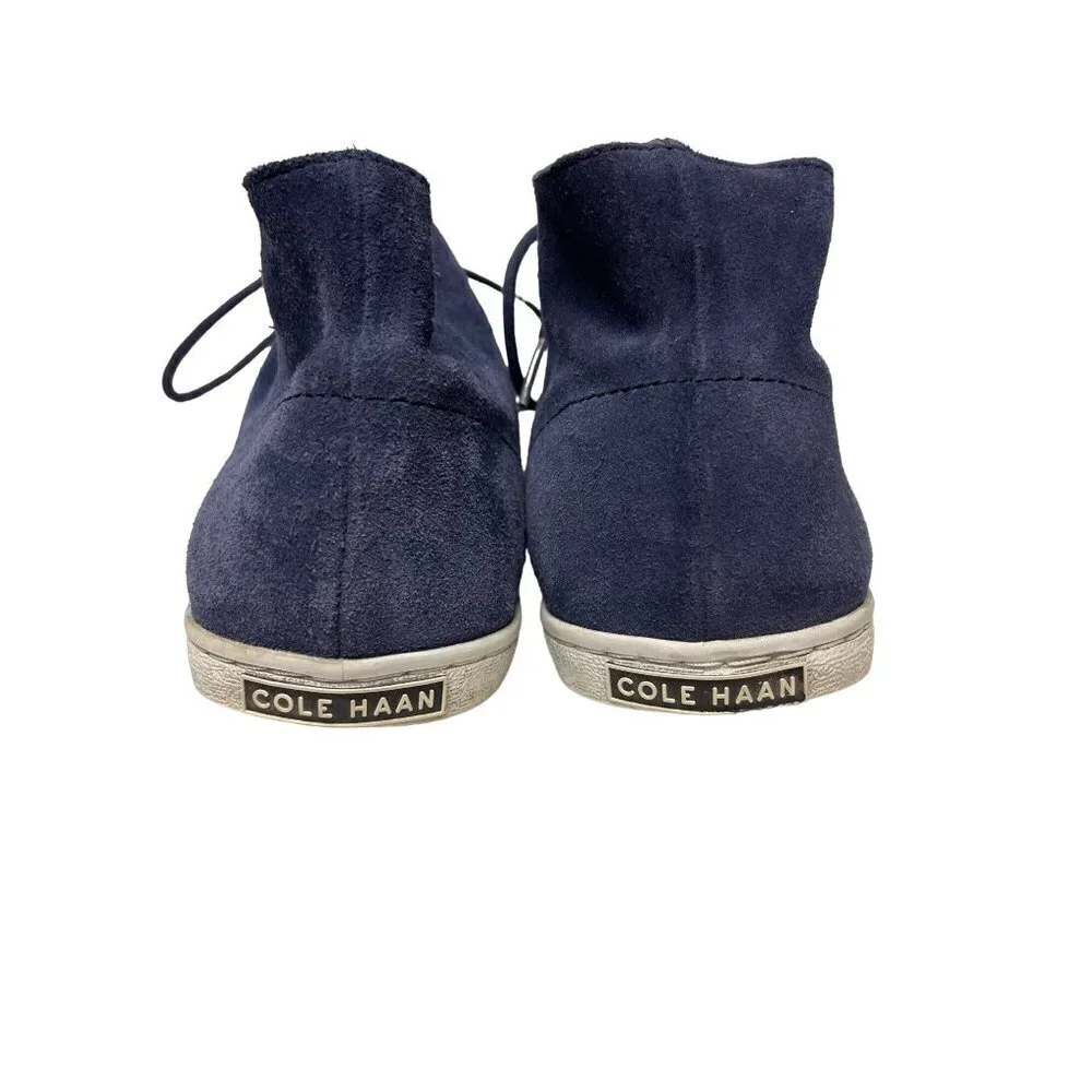 Cole Haan Blue Suede Chukka Boots Men's Size 10